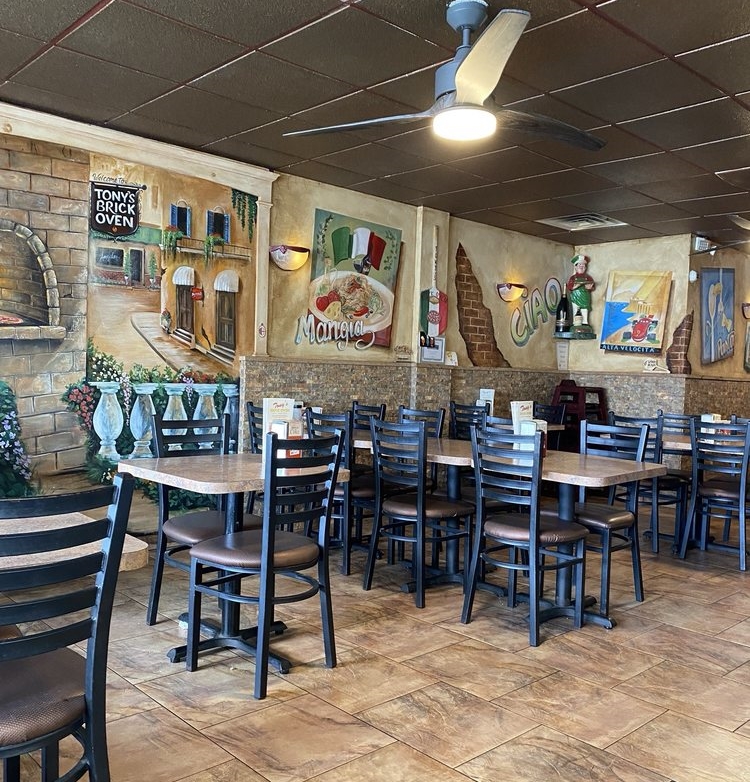Tony's Brick Oven flyer